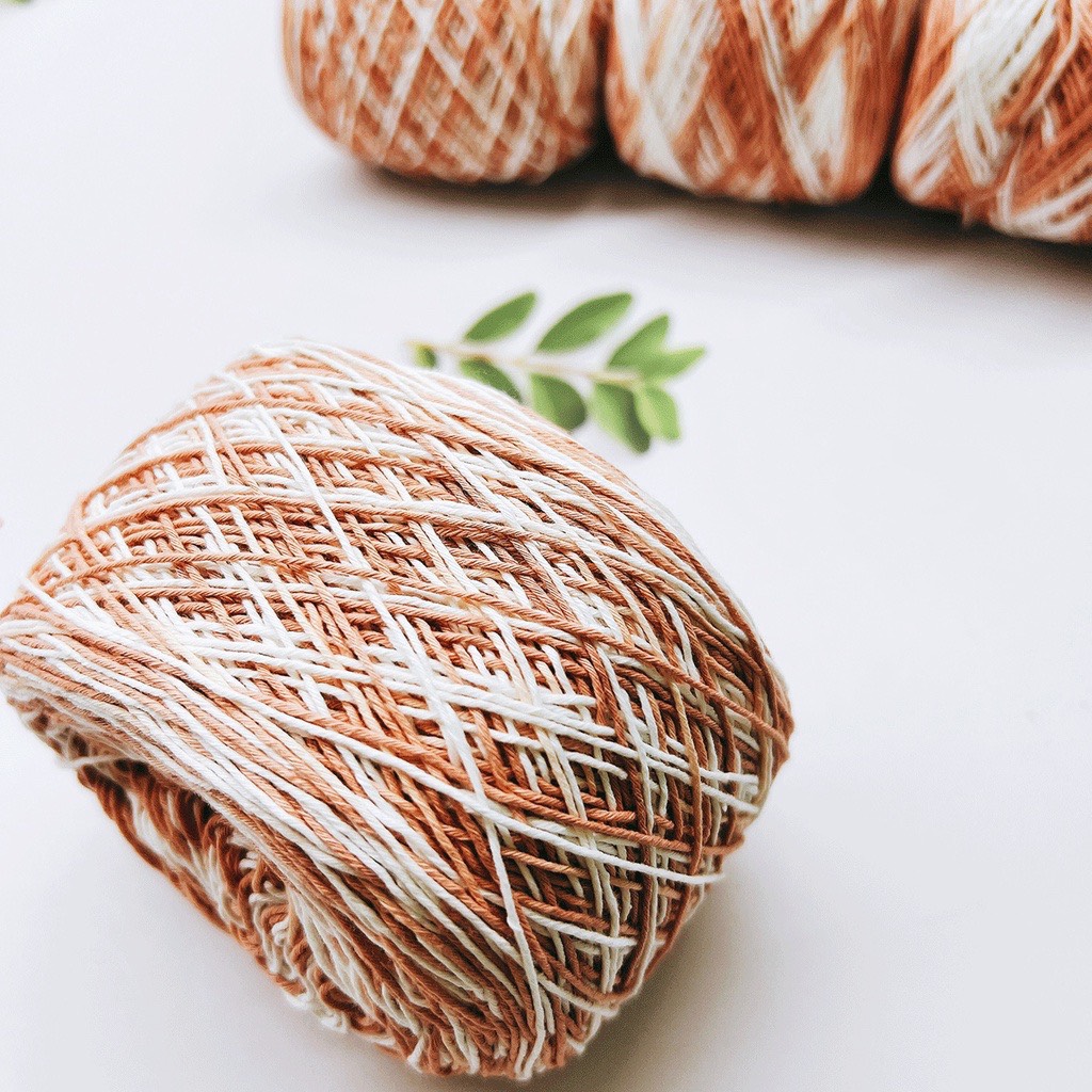 Sợi Cotton Việt Nam Loang - Cuộn 100gr