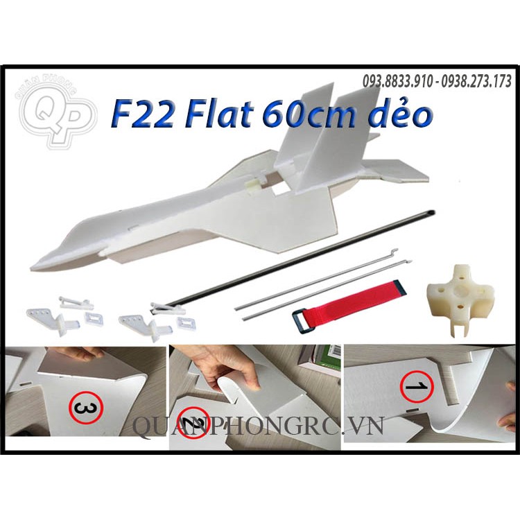 Combo kit/ kit f22 mmp dẻo size 60cm