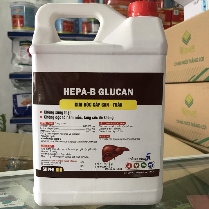 Giải độc gan thận can 5L