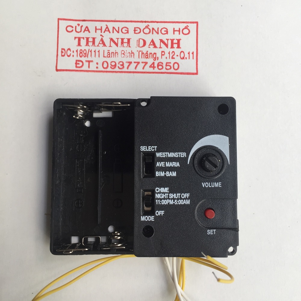 Bộ máy nhạc chuông số 6 - có nghỉ đêm