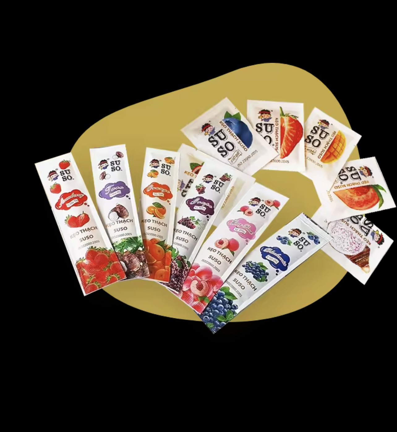 thạch SUSO Phú Cường gói 780g