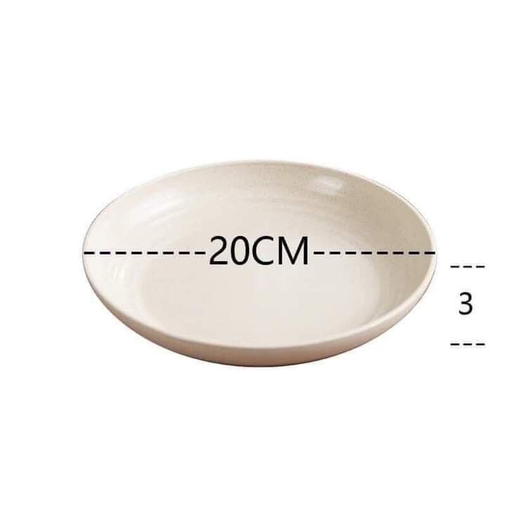 SET 4 DĨA LÚA MẠCH TRÒN 20cm