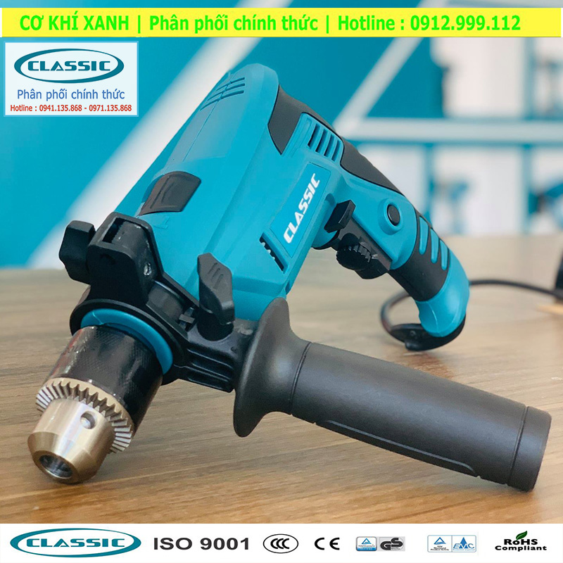 Máy khoan điện CLASSIC CLA-2255, công suất 550W