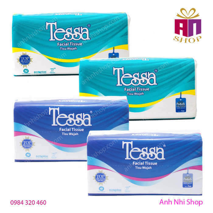 Khăn giấy tessa bịch 260 tờ -indonesia