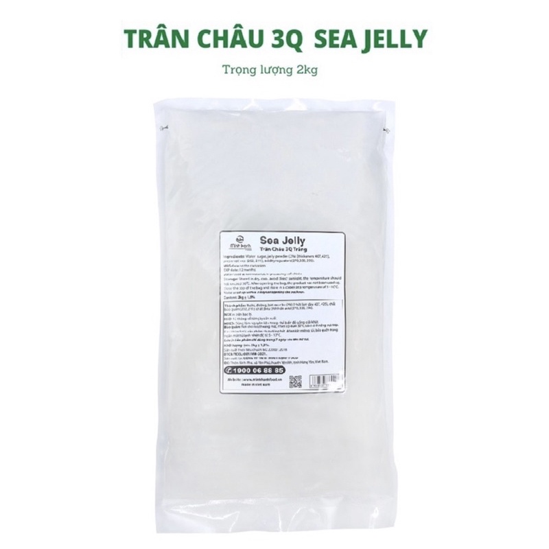 Trân Châu Trắng Giòn 3Q Sea Jelly 2Kg