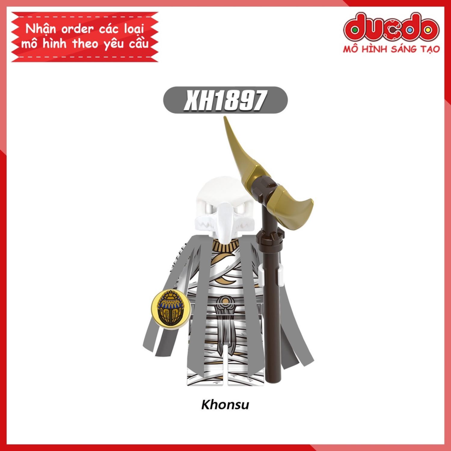 Minifigures các nhân vật Kỵ Sĩ Mặt Trăng Moon Knight Khonsu - Đồ chơi Lắp ɡhép Xếp hình Mini Mô hình X1895 X1896 X1897
