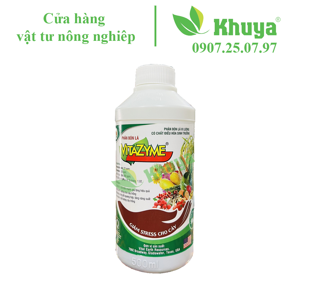 Phân bón lá Vitazyme 500ml chính hãng Lộc Trời
