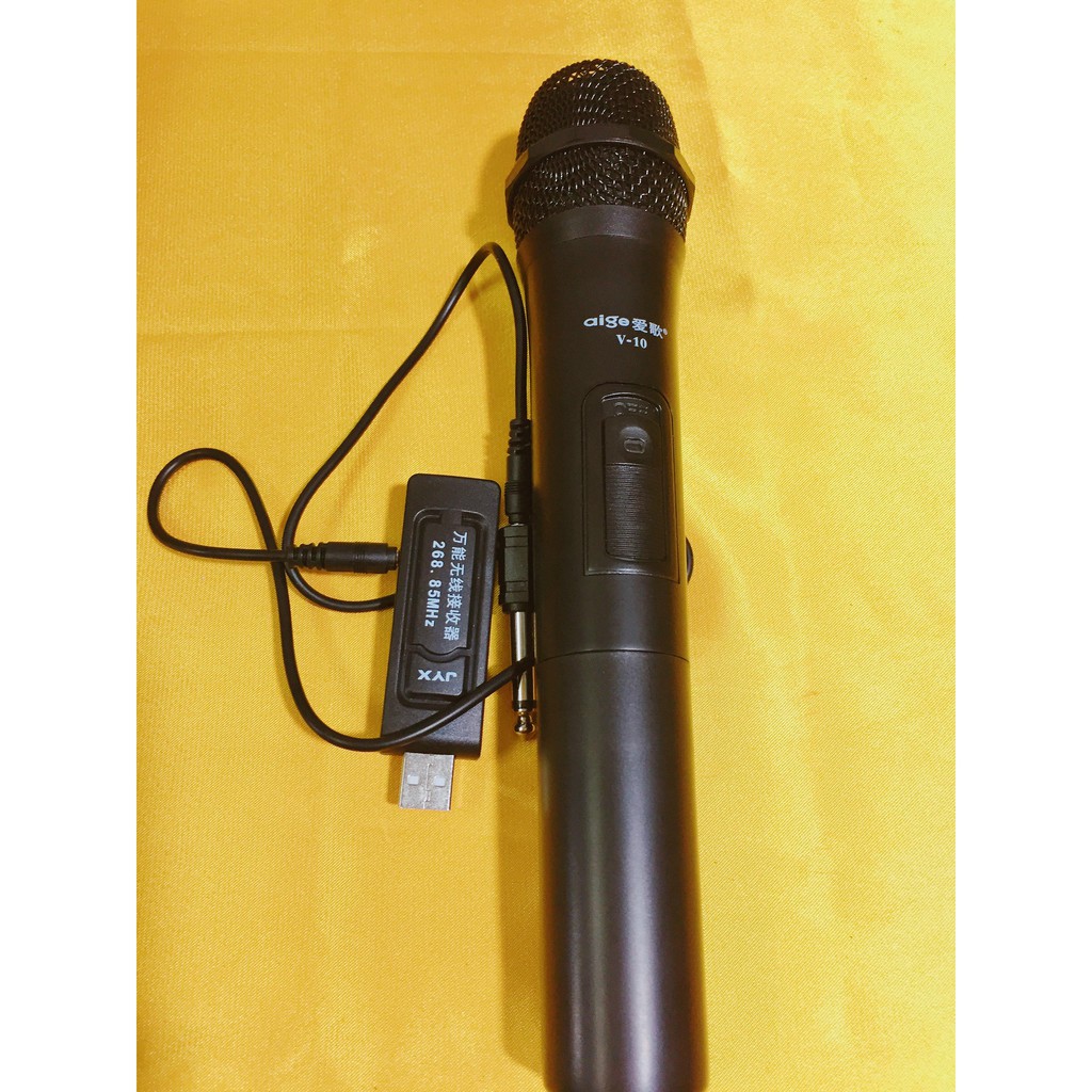 Micro không dây Daile v-10 sản phẩm chất lượng giá cả hợp lý độ bền cao dễ dàng sử dụng