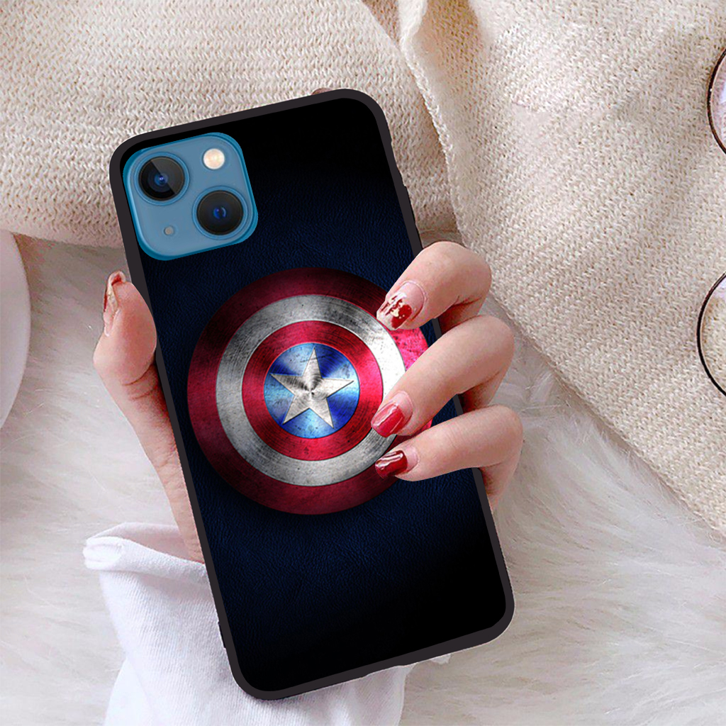 Ốp lưng iPhone 13 viền dẻo TPU BST Siêu Anh Hùng