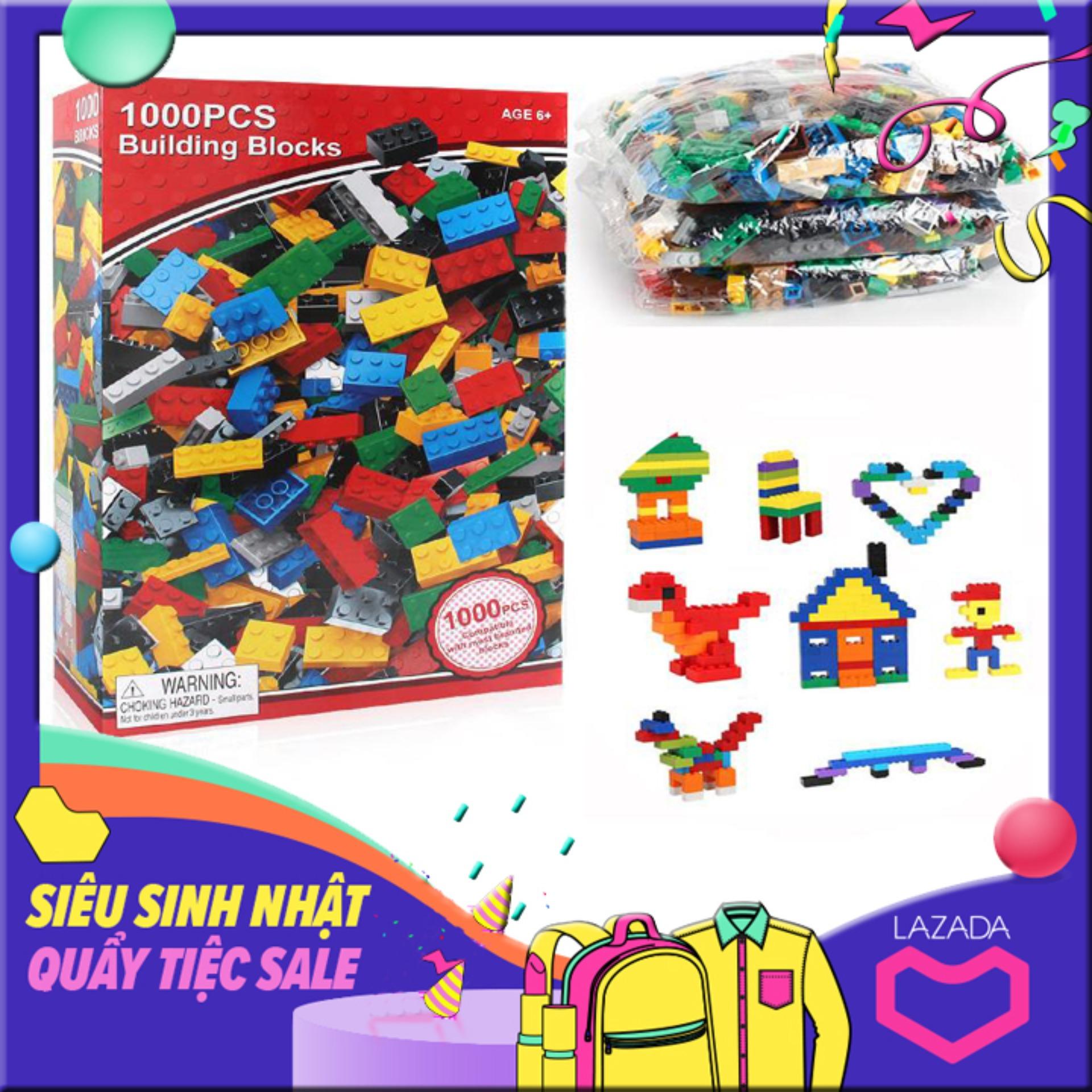 BỘ XẾP HÌNH LEGO 1000 CHI TIẾT