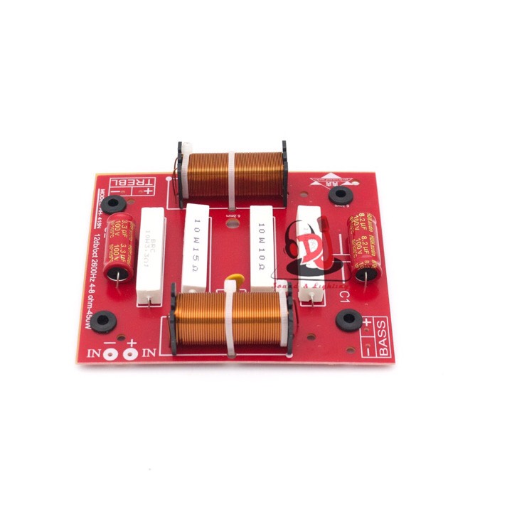 01 single-female full-range speaker circuit 1 Bass 1 treble, Mach Phan Tan speaker filter circuit