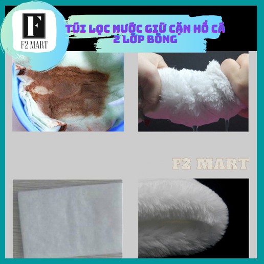 Túi Lọc Nước Giữ Cặn Hồ Cá 2 Lớp Bông
