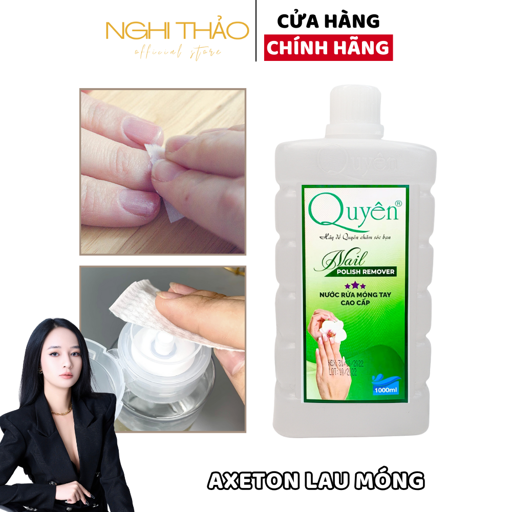 Aceton nước rửa móng tay Nghi Thảo
