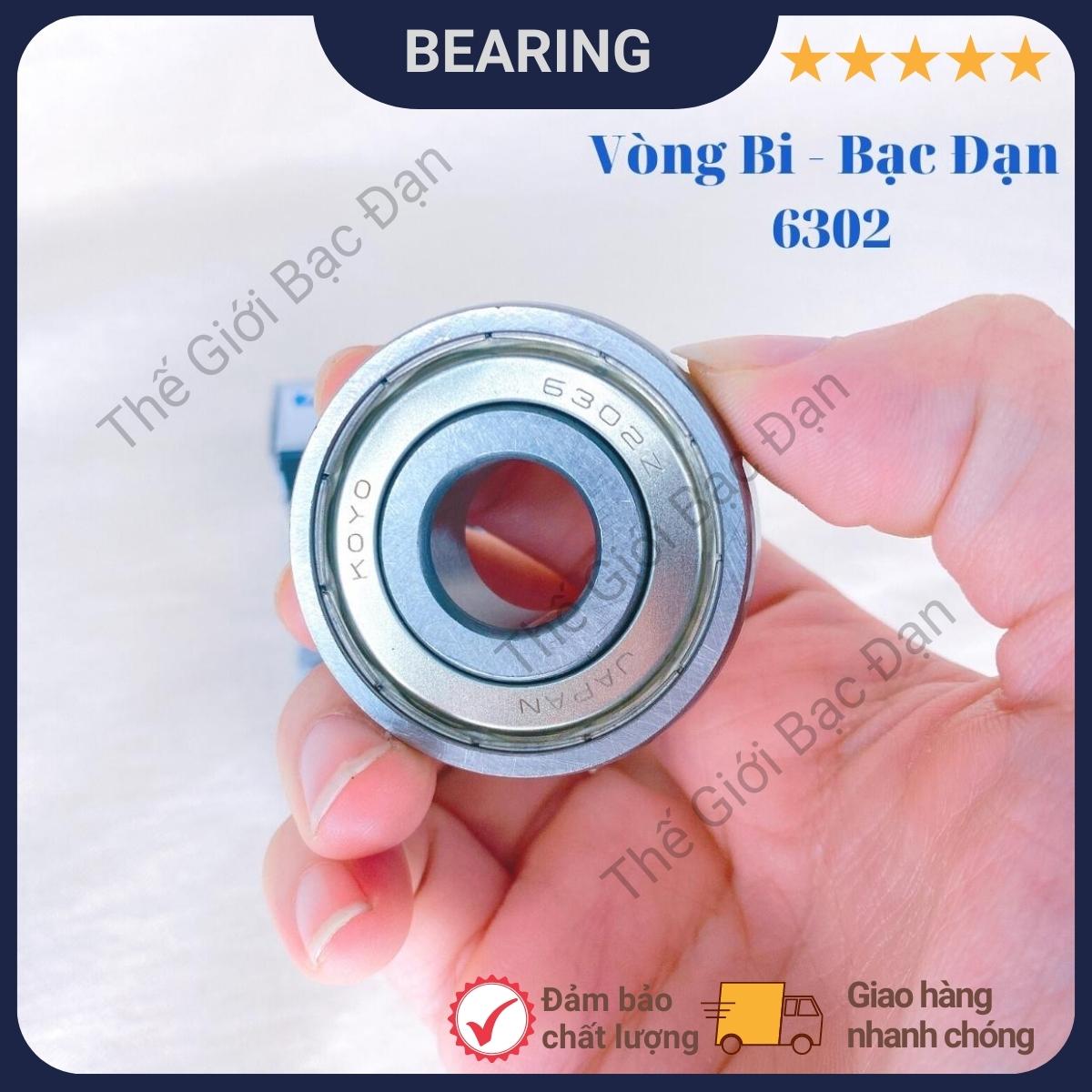 Vòng bi bạc đạn 6302 ZZCM KOYO -Thế Giới Bạc Đạn