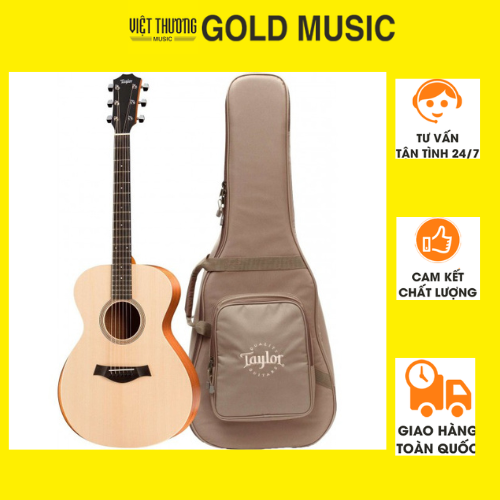 Đàn Guitar Taylor Academy A10 – Dreadnought Mặt Gỗ Sitka Spruce Solid, Lưng Hông Gỗ Sapele Ghép, Thiết Kế Tay Vịn, Kèm Túi Gig Bag