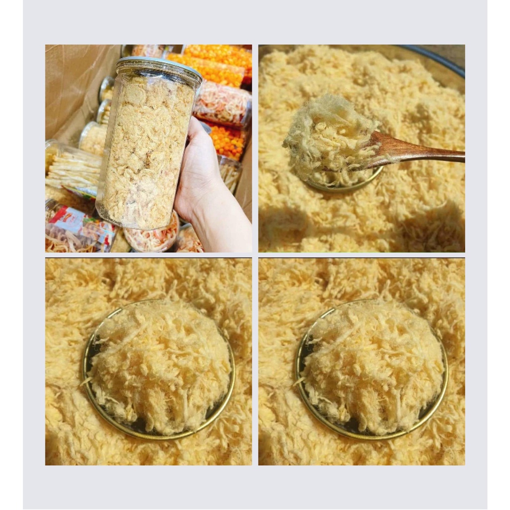 Chà bông heo xù ( hộp pet 250gr )