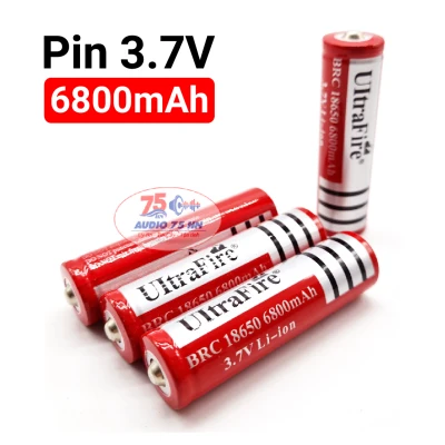 01 viên pin UItra đa năng - Pin 18650 6800mAh 3.7V Ultra Fire dung lượng cao và có thể sạc lại