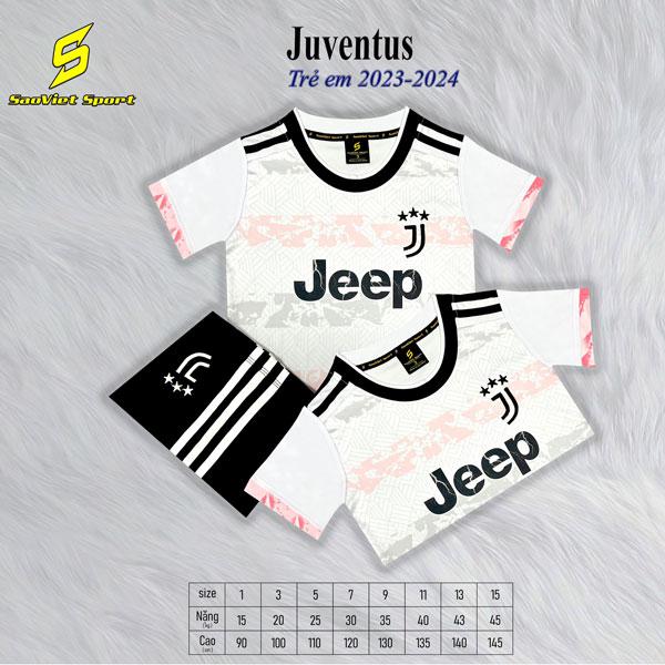 Đồ Thể Thao Đá Bóng CLB Juventus Nhí – Đồ đá banh trẻ em 2023