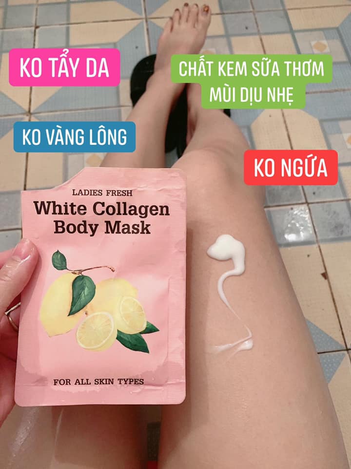 [HCM]Ủ TRẮNG BODY CHANH LEMON