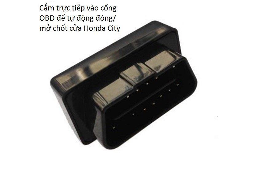 [Hỗ trợ lắp đặt khách Hà Nội] Chốt cửa xe tự động cho dòng xe Honda City - tặng cáp sạc điện thoại 20cm