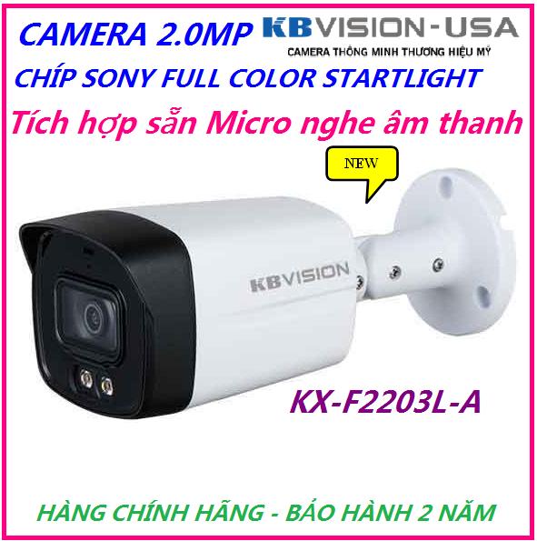 Camera 4 in 1 2.0 Megapixel KBVISION KX-CF2203L-A