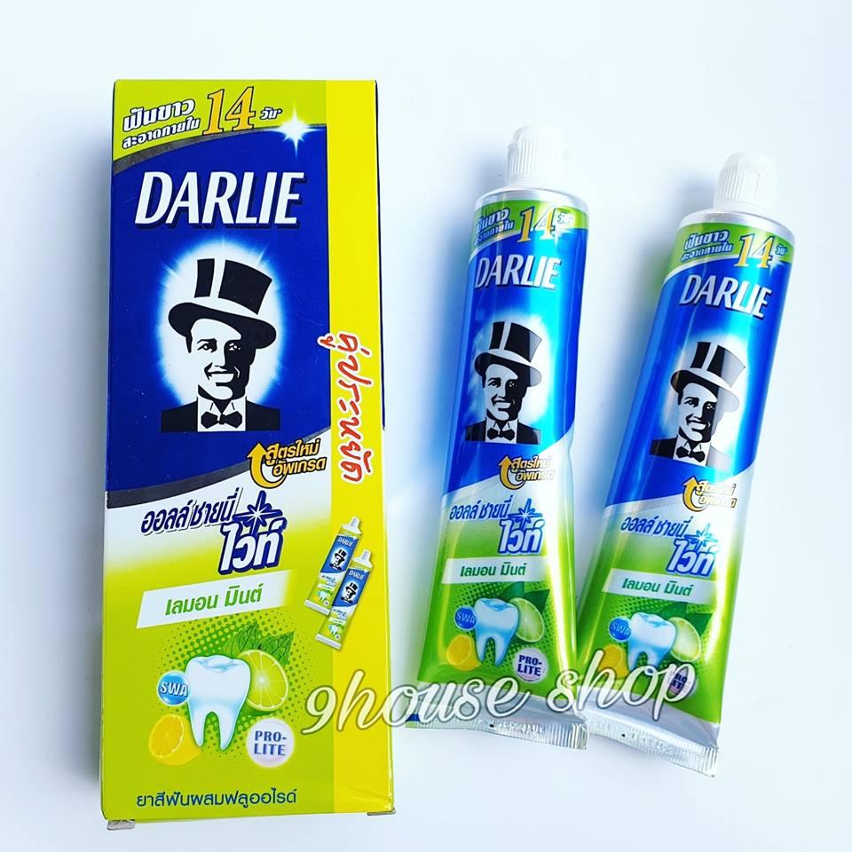 Kem Đánh Răng DARLIE Thái Lan hương CHANH (hộp 2 tuýp) x 140gram