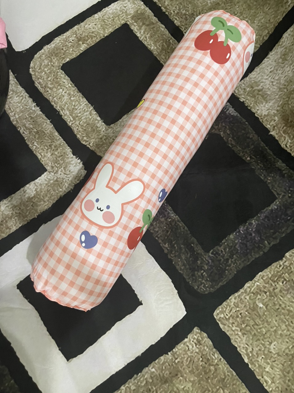 VỎ GỐI ÔM COTTON 100% ĐẦU TRÒN CÓ KHOÁ KÉO