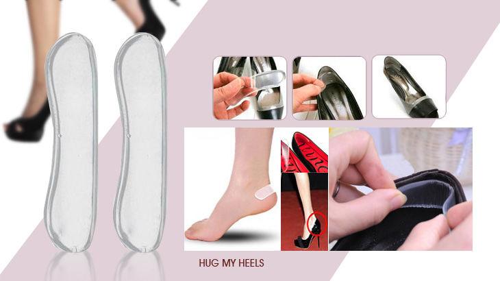 Miếng lót gót giày Hug My Heels
