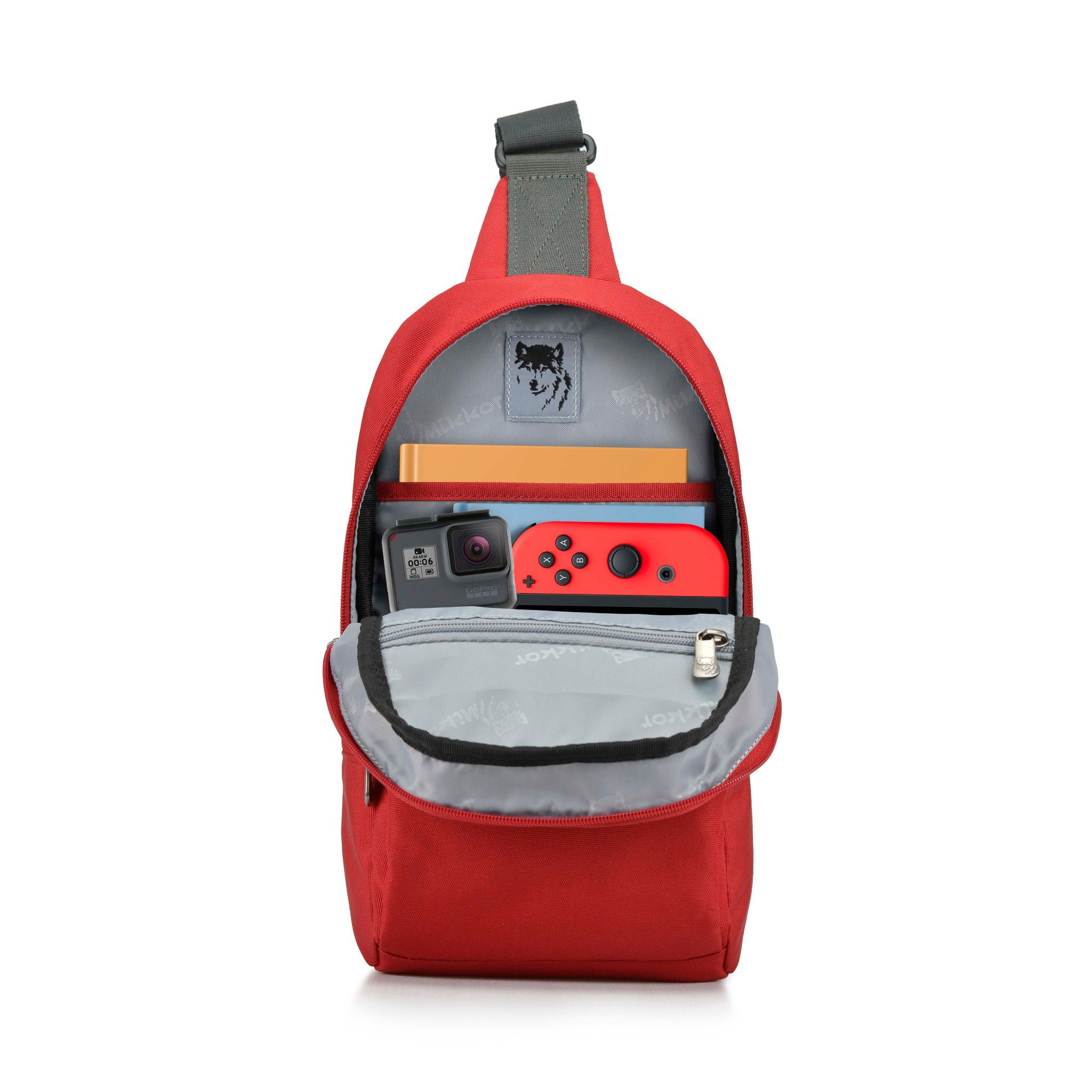 Túi đeo chéo Mikkor The Pax Sling - Red