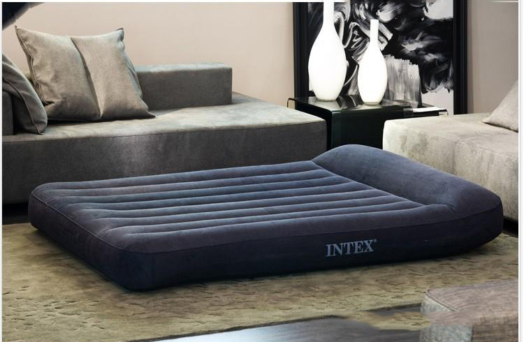 ĐỆM HƠI 1.4m INTEX 66768 CÓ GỜ GỐI  (137x203x23cm)