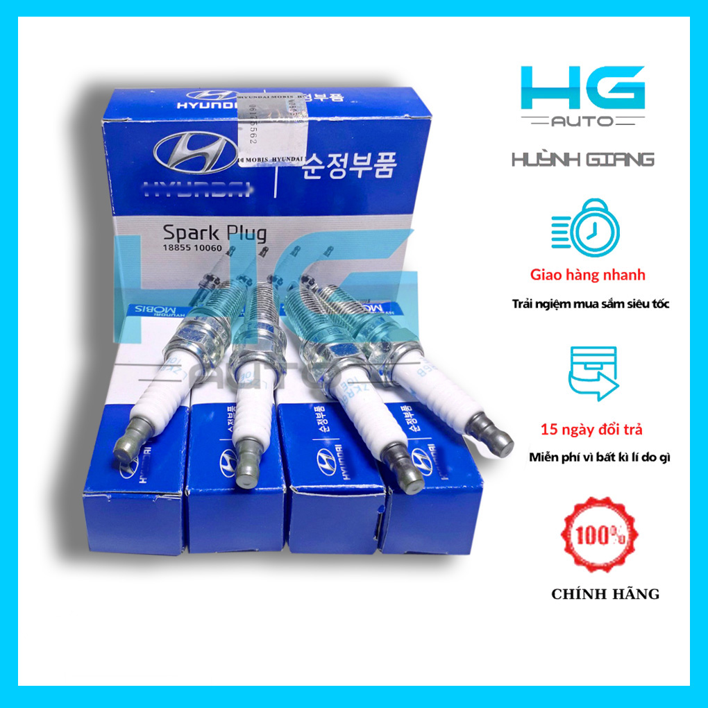 Bugi ngk chân dài dùng cho kia, hyundai mã 18855-10060 -hgauto