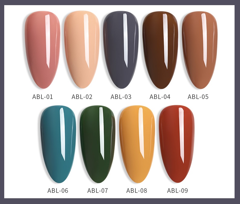 [HCM]Sơn gel AS red - màu retro mã ABL