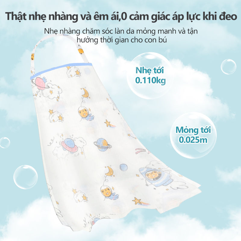 [Einmilk.ân ninh] Khăn choàng, khăn tắm , khăn thấm sữa cho con bú  QNC