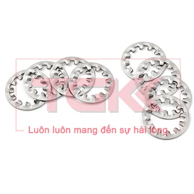 Long đen răng cưa trong mạ kẽm M18-M24