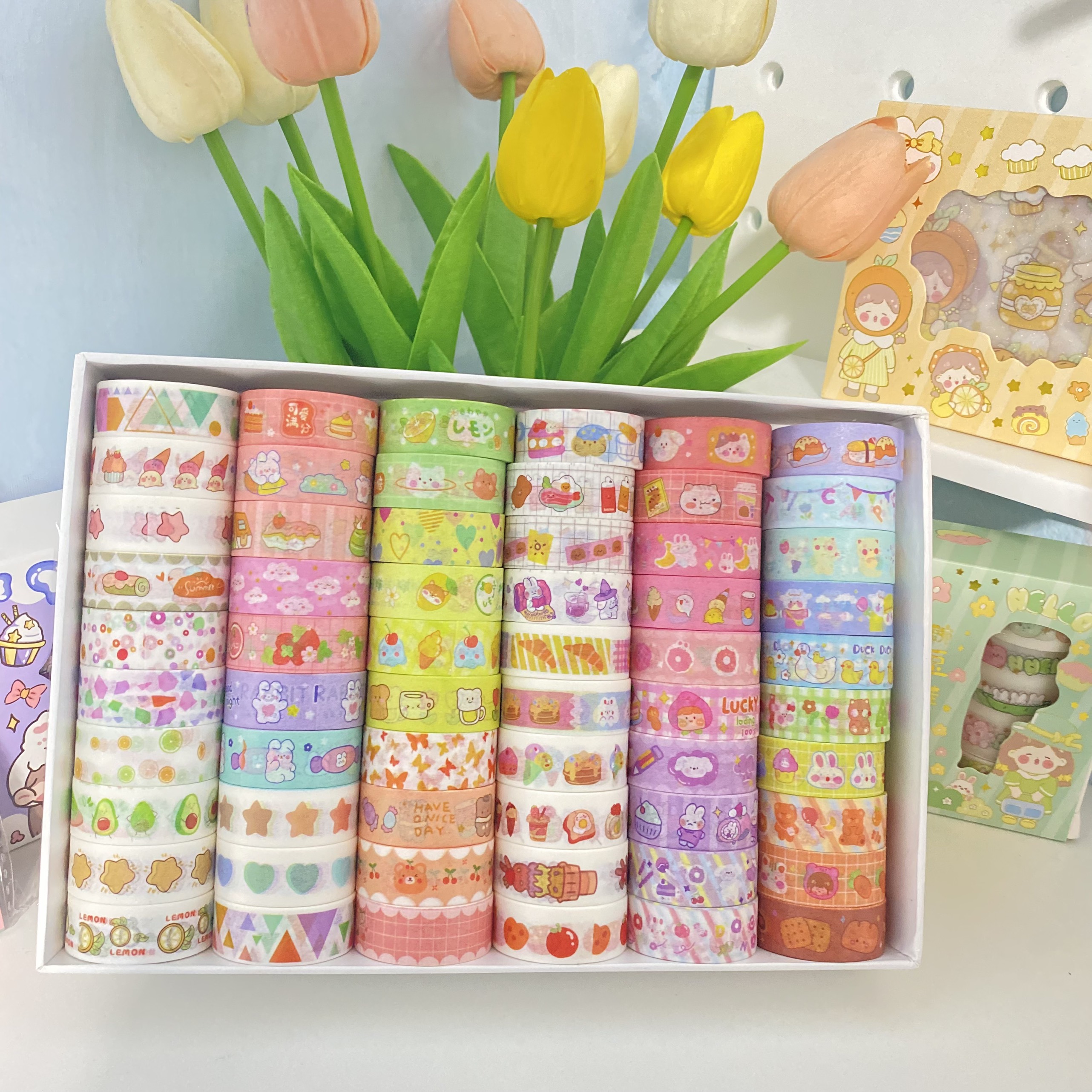 Băng dính washi dùng để trang trí
