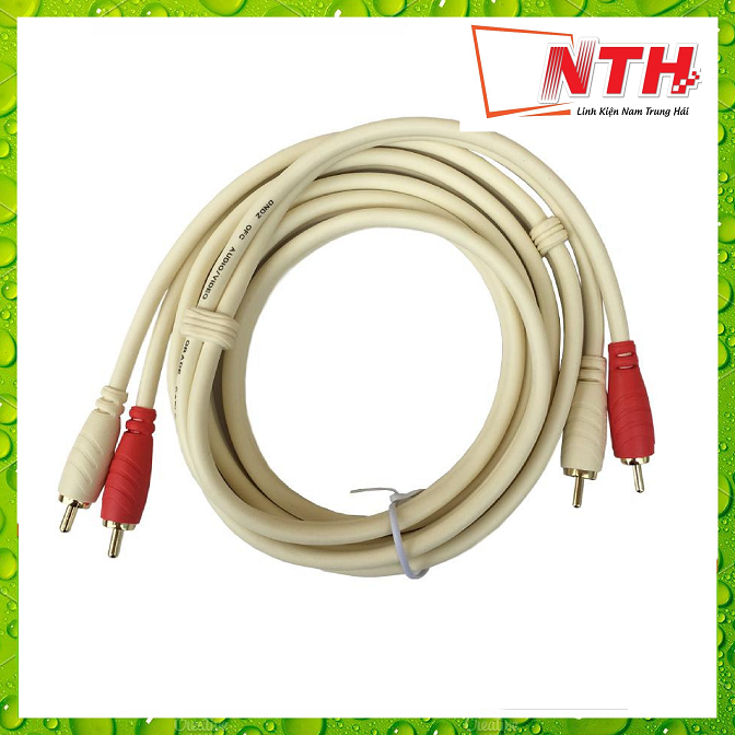 [HCM]Dây loa 2 đầu bông sen ra 2 đầu bồng sen 1.5m