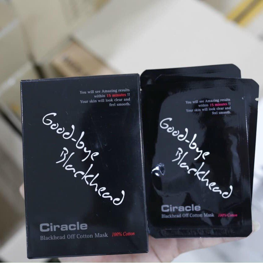 [1 MIẾNG LẺ]  Mặt Nạ Đẩy Mụn Đầu Đen Ciracle Goodbye Blackhead
