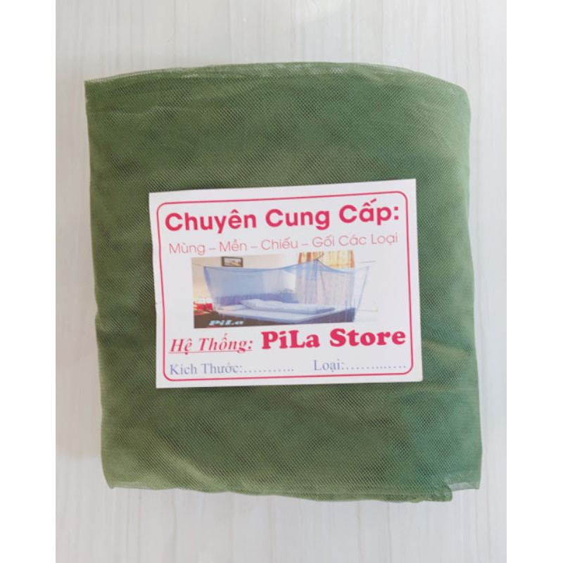 Mùng Ngủ Xanh Bộ Đội 1M2 (Một người ngủ)
