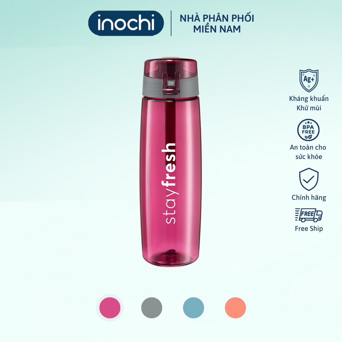 Bình nước thể thao Kita Active 700ml