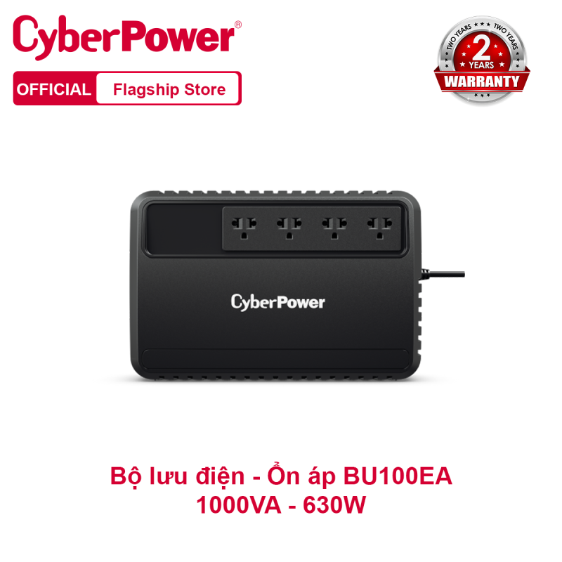 Bảng giá Bộ lưu điện UPS CyberPower BU1000EA (1000VA/630W) - Hàng chính hãng CyberPower VietNam Phong Vũ