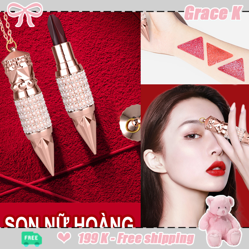 [miễn phí vận chuyển] Son Nữ Hoàng Son Lì Cao Chất Son Mịn 3.8g