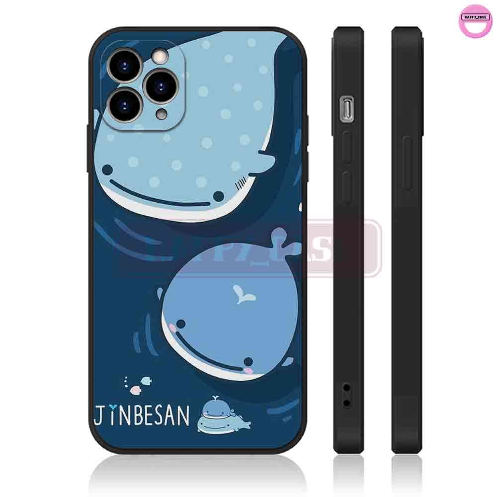 Ốp iPhone S399 Hình Cá Voi Cute Chống Sốc iPhone Happy Case