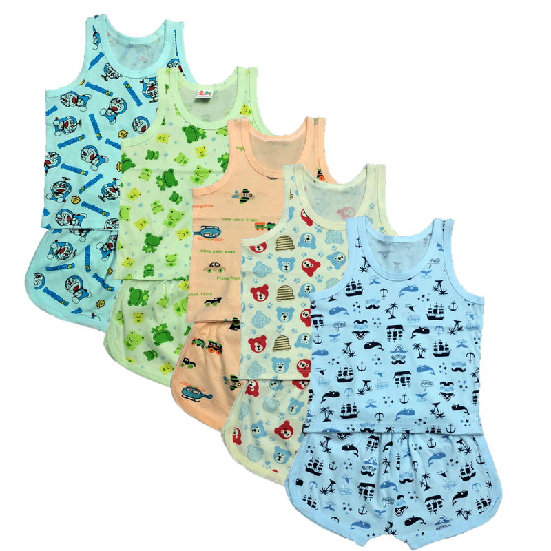 Bộ 5 Quần Chip Hoạt Hình 100% cotton cho bé