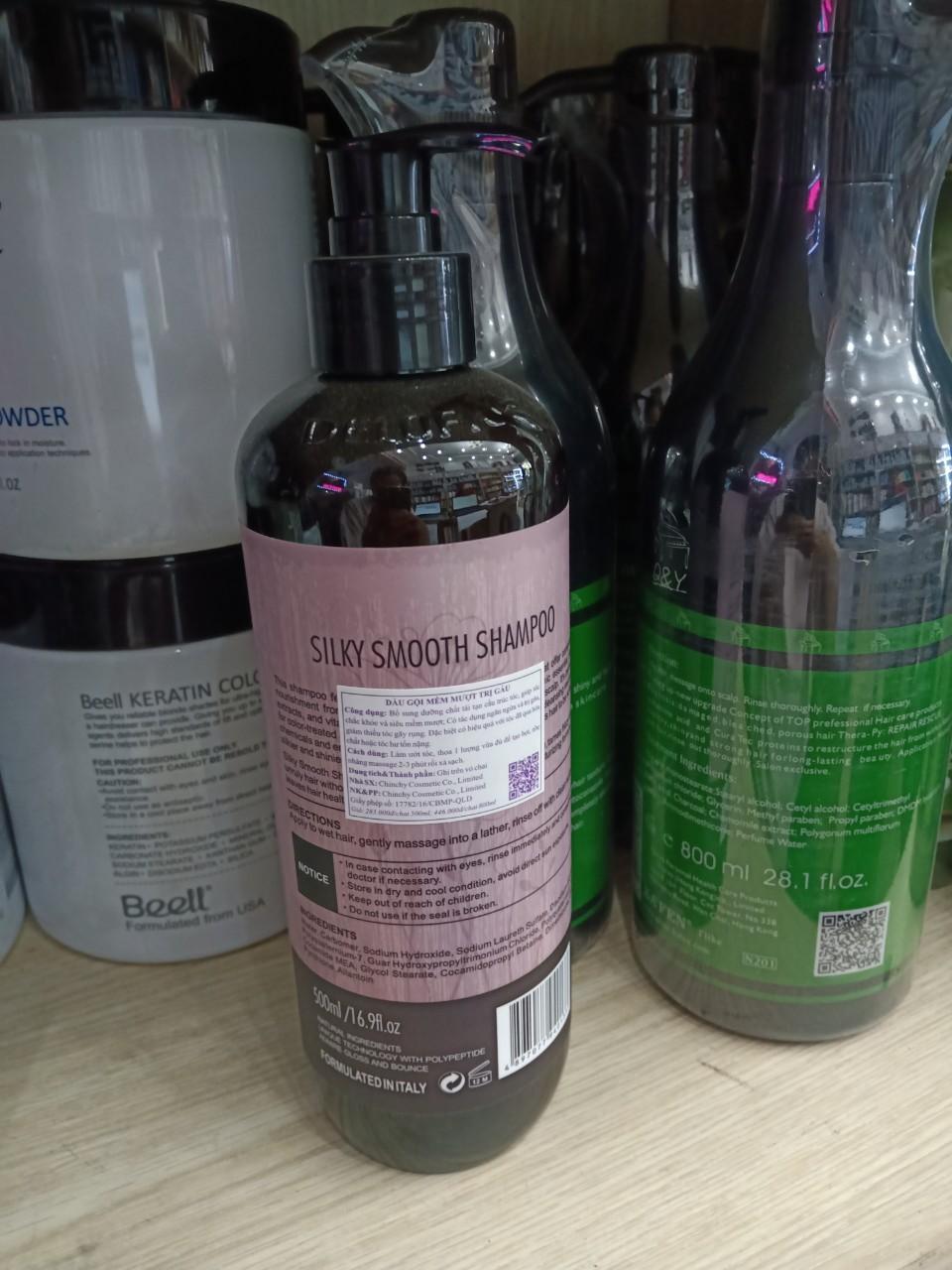 Dầu gội dành cho da gầu delofil 800ml