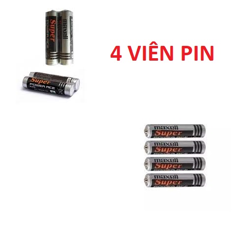 4 VIÊN PIN MAXELL AAA