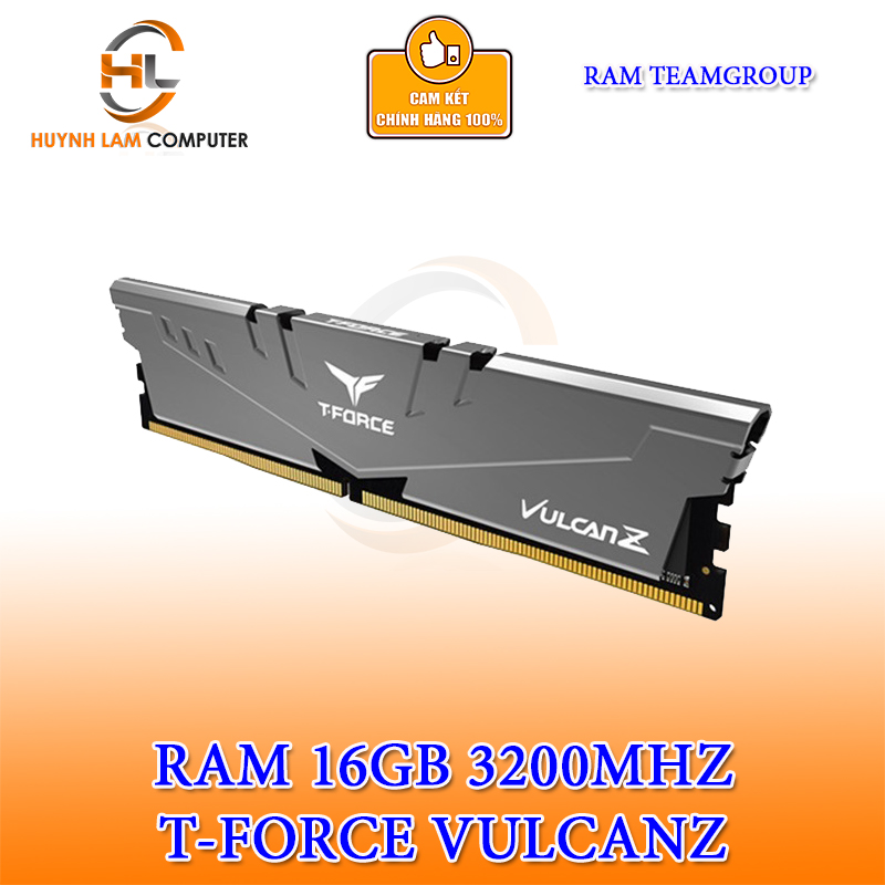Ram Team 16GB T-Force Vulcan Z DDR4 3200MHz Tản dày - Viễn Sơn Phân phối