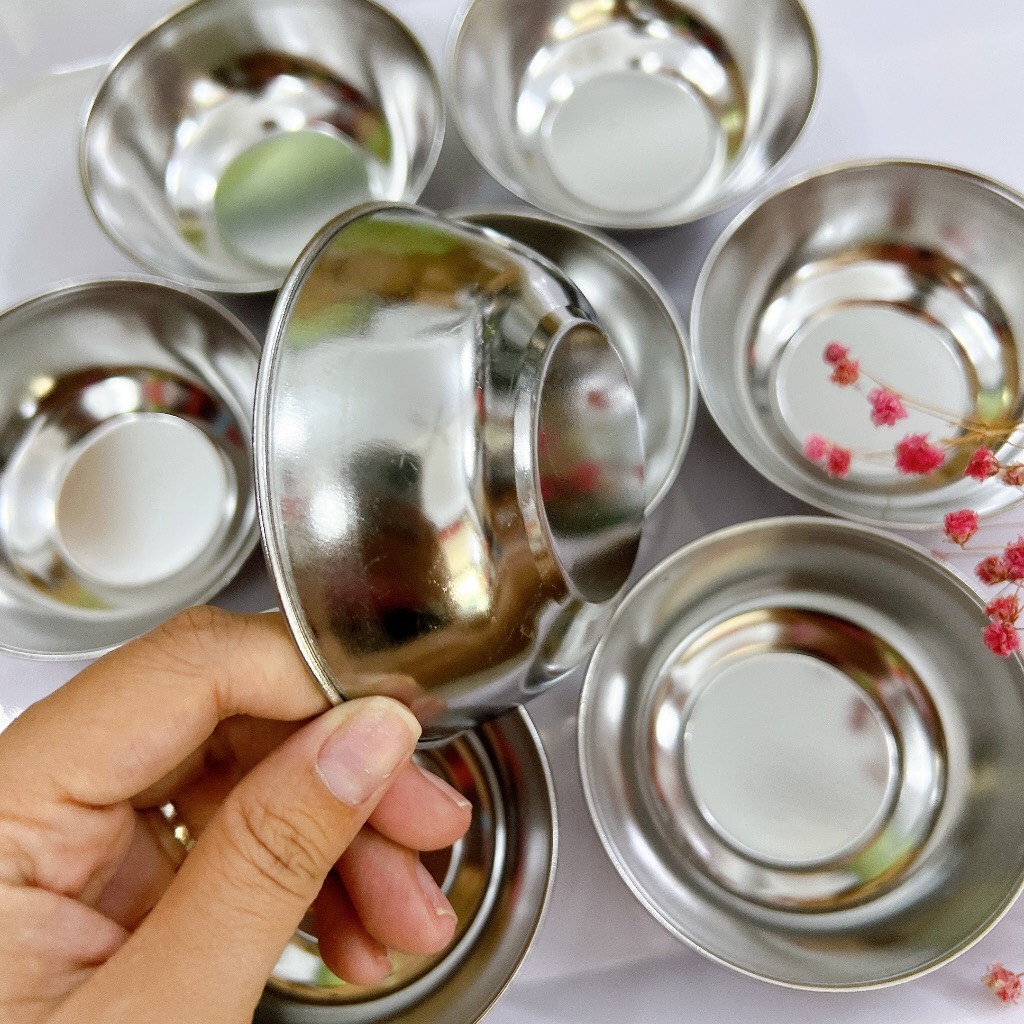 Chén đựng nước chấm inox - Chén tiện dụng đa năng