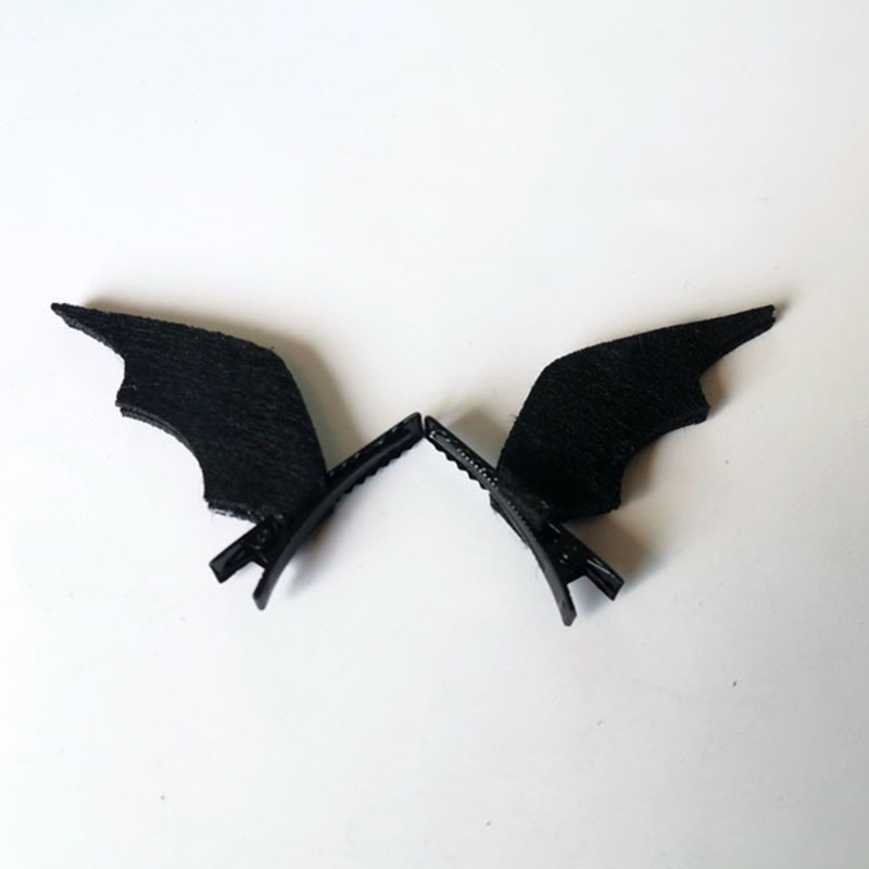 Kẹp tóc hình cánh dơi dùng hóa trang halloween