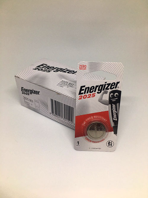 Pin CR2025 Energizer Lithium 3V (Vỉ 1 viên) Mẫu mới
