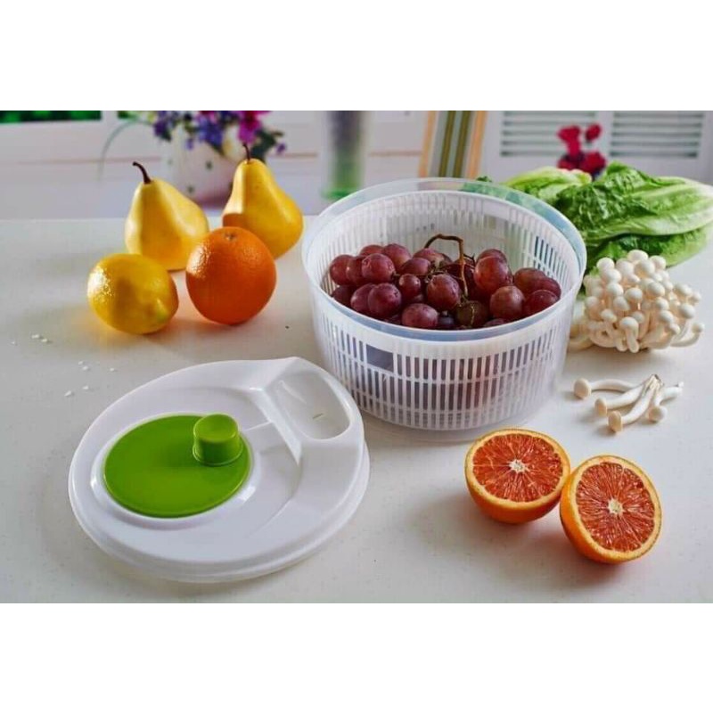 Rổ quay rau làm ráo nước tiện dụng